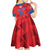 Custom North Korea Football Kid Short Sleeve Dress Go Champion - Wonder Print Shop