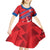 Custom North Korea Football Kid Short Sleeve Dress Go Champion - Wonder Print Shop