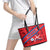 North Korea Football Leather Tote Bag Go Champion