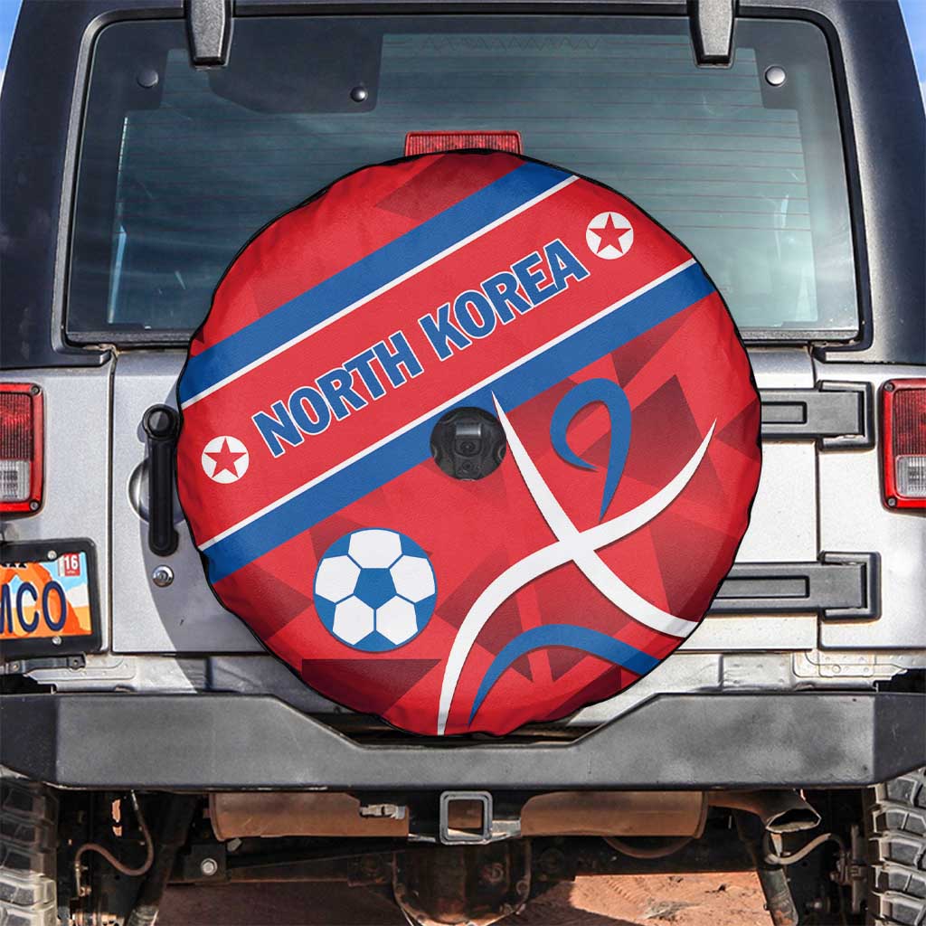 North Korea Football Spare Tire Cover Go Champion - Wonder Print Shop