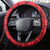 North Korea Football Steering Wheel Cover Go Champion - Wonder Print Shop