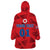 Custom North Korea Football Wearable Blanket Hoodie Go Champion - Wonder Print Shop