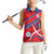 Custom North Korea Football Women Sleeveless Polo Shirt Go Champion - Wonder Print Shop