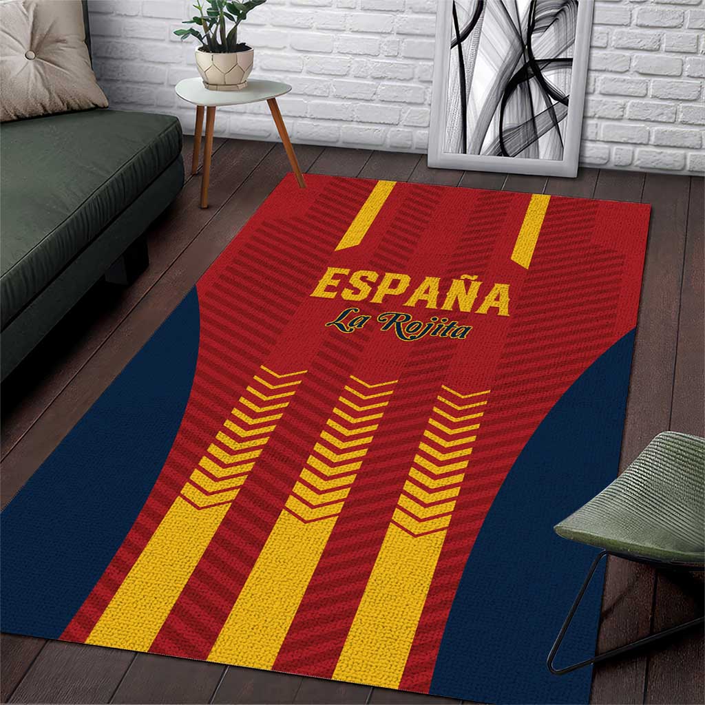 Spain Football Area Rug Go La Rojita - Wonder Print Shop