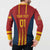 Custom Spain Football Button Sweatshirt Go La Rojita - Wonder Print Shop