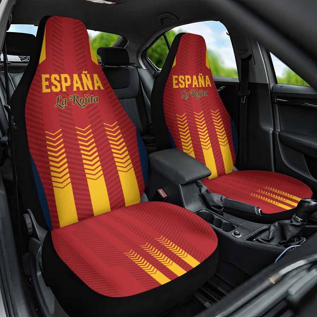 Spain Football Car Seat Cover Go La Rojita - Wonder Print Shop