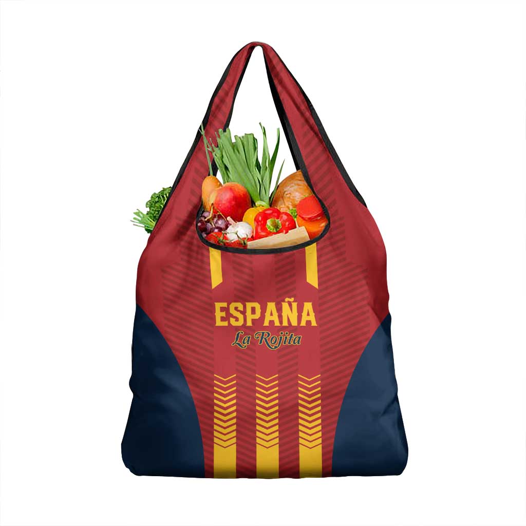 Spain Football Grocery Bag Go La Rojita