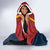 Spain Football Hooded Blanket Go La Rojita