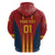 Custom Spain Football Hoodie Go La Rojita - Wonder Print Shop