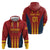 Custom Spain Football Hoodie Go La Rojita - Wonder Print Shop