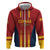 Custom Spain Football Hoodie Go La Rojita - Wonder Print Shop