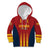 Custom Spain Football Kid Hoodie Go La Rojita - Wonder Print Shop