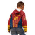 Custom Spain Football Kid Hoodie Go La Rojita - Wonder Print Shop