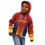 Custom Spain Football Kid Hoodie Go La Rojita - Wonder Print Shop