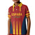 Custom Spain Football Kid Polo Shirt Go La Rojita - Wonder Print Shop