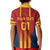 Custom Spain Football Kid Polo Shirt Go La Rojita - Wonder Print Shop