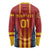 Custom Spain Football Long Sleeve Shirt Go La Rojita - Wonder Print Shop