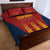 Spain Football Quilt Bed Set Go La Rojita - Wonder Print Shop