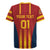 Custom Spain Football Rugby Jersey Go La Rojita - Wonder Print Shop