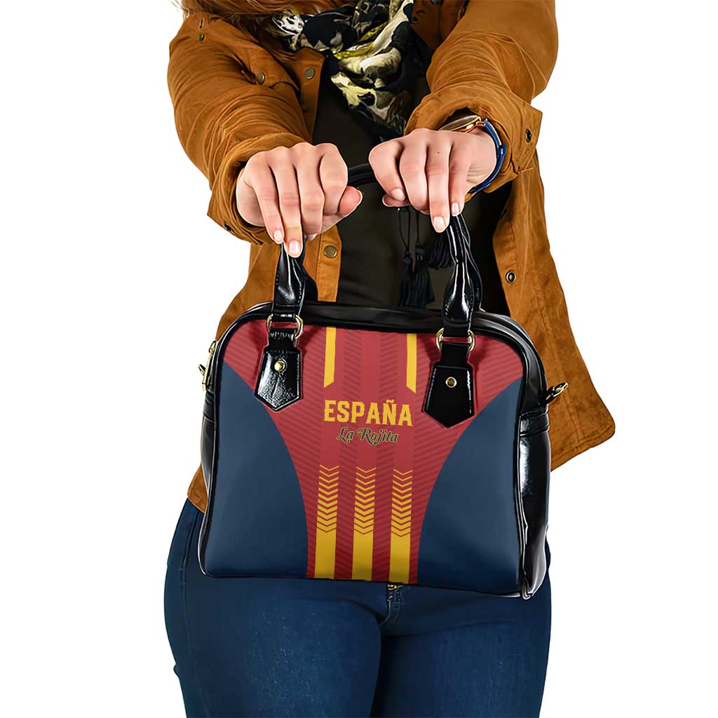 Spain Football Shoulder Handbag Go La Rojita