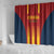 Spain Football Shower Curtain Go La Rojita