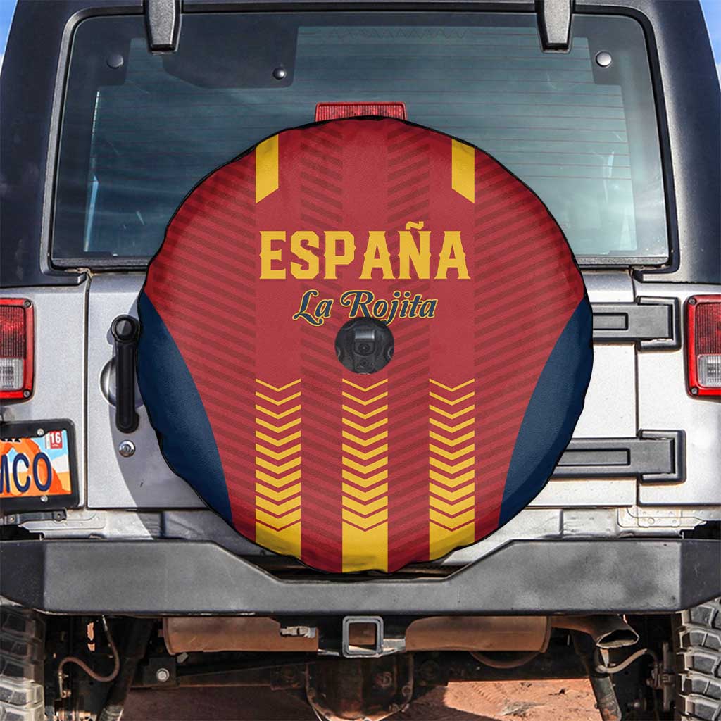 Spain Football Spare Tire Cover Go La Rojita - Wonder Print Shop