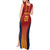 Custom Spain Football Tank Maxi Dress Go La Rojita - Wonder Print Shop