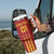 Custom Spain Football Tumbler With Handle Go La Rojita - Wonder Print Shop