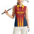 Custom Spain Football Women Sleeveless Polo Shirt Go La Rojita - Wonder Print Shop