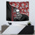 hawaii-halloween-tapestry-hibiscus-skull-kakau-pattern