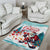 Canada Santa Playing Hockey Area Rug - Wonder Print Shop