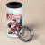 Personalized Canada Santa Playing Hockey 4 in 1 Can Cooler Tumbler - Wonder Print Shop