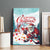 Canada Santa Playing Hockey Canvas Wall Art - Wonder Print Shop