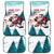 Canada Santa Playing Hockey Car Mats - Wonder Print Shop