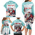 Personalized Canada Santa Playing Hockey Family Matching Long Sleeve Bodycon Dress and Hawaiian Shirt - Wonder Print Shop