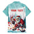 Personalized Canada Santa Playing Hockey Family Matching Long Sleeve Bodycon Dress and Hawaiian Shirt - Wonder Print Shop