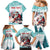 Personalized Canada Santa Playing Hockey Family Matching Mermaid Dress and Hawaiian Shirt - Wonder Print Shop