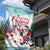 Canada Santa Playing Hockey Garden Flag - Wonder Print Shop