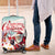 Canada Santa Playing Hockey Luggage Cover - Wonder Print Shop