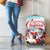 Canada Santa Playing Hockey Luggage Cover - Wonder Print Shop