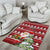 Canada Christmas Area Rug Maple Leaf Pattern - Wonder Print Shop