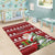 Canada Christmas Area Rug Maple Leaf Pattern - Wonder Print Shop