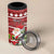 Personalized Canada Christmas 4 in 1 Can Cooler Tumbler Maple Leaf Pattern - Wonder Print Shop