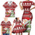 Personalized Canada Christmas Family Matching Short Sleeve Bodycon Dress and Hawaiian Shirt Maple Leaf Pattern - Wonder Print Shop