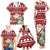 Personalized Canada Christmas Family Matching Tank Maxi Dress and Hawaiian Shirt Maple Leaf Pattern - Wonder Print Shop