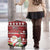 Canada Christmas Luggage Cover Maple Leaf Pattern - Wonder Print Shop