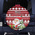 Canada Christmas Spare Tire Cover Maple Leaf Pattern