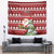 Canada Christmas Tapestry Maple Leaf Pattern