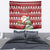 Canada Christmas Tapestry Maple Leaf Pattern