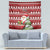 Canada Christmas Tapestry Maple Leaf Pattern